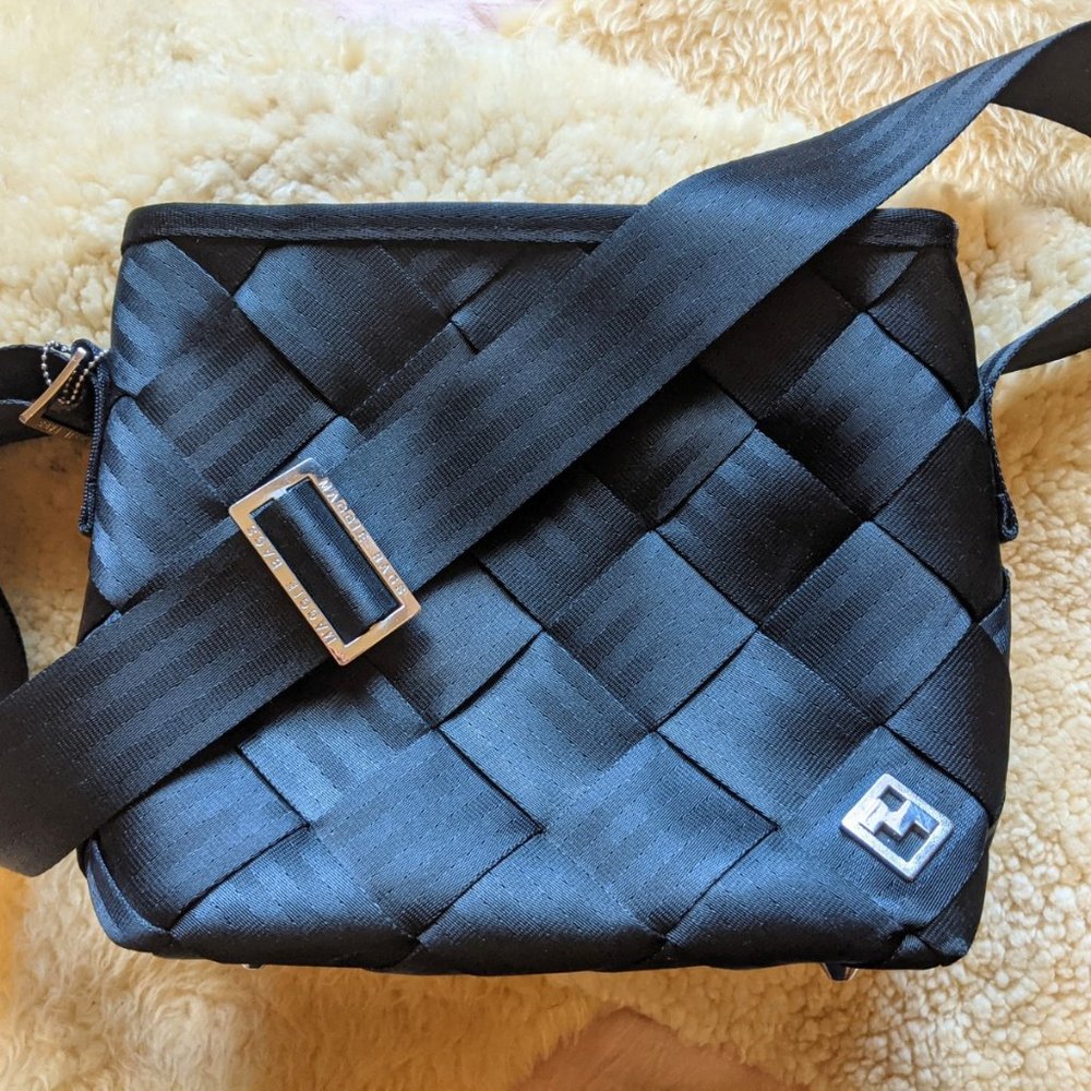 COPY - Black Seatbelt Bag (Maggie Bags)